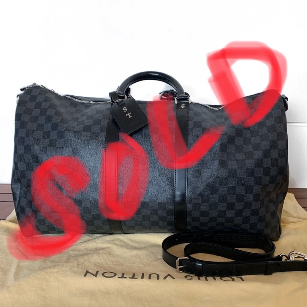 Authentic Louis Vuitton ‘KEEPALL BANDOULIÈRE 55’